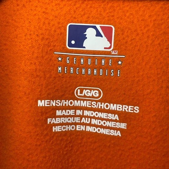 Nike Houston Astros Authentic Collection Performance Half-Zip Top Size L - Picture 4 of 8